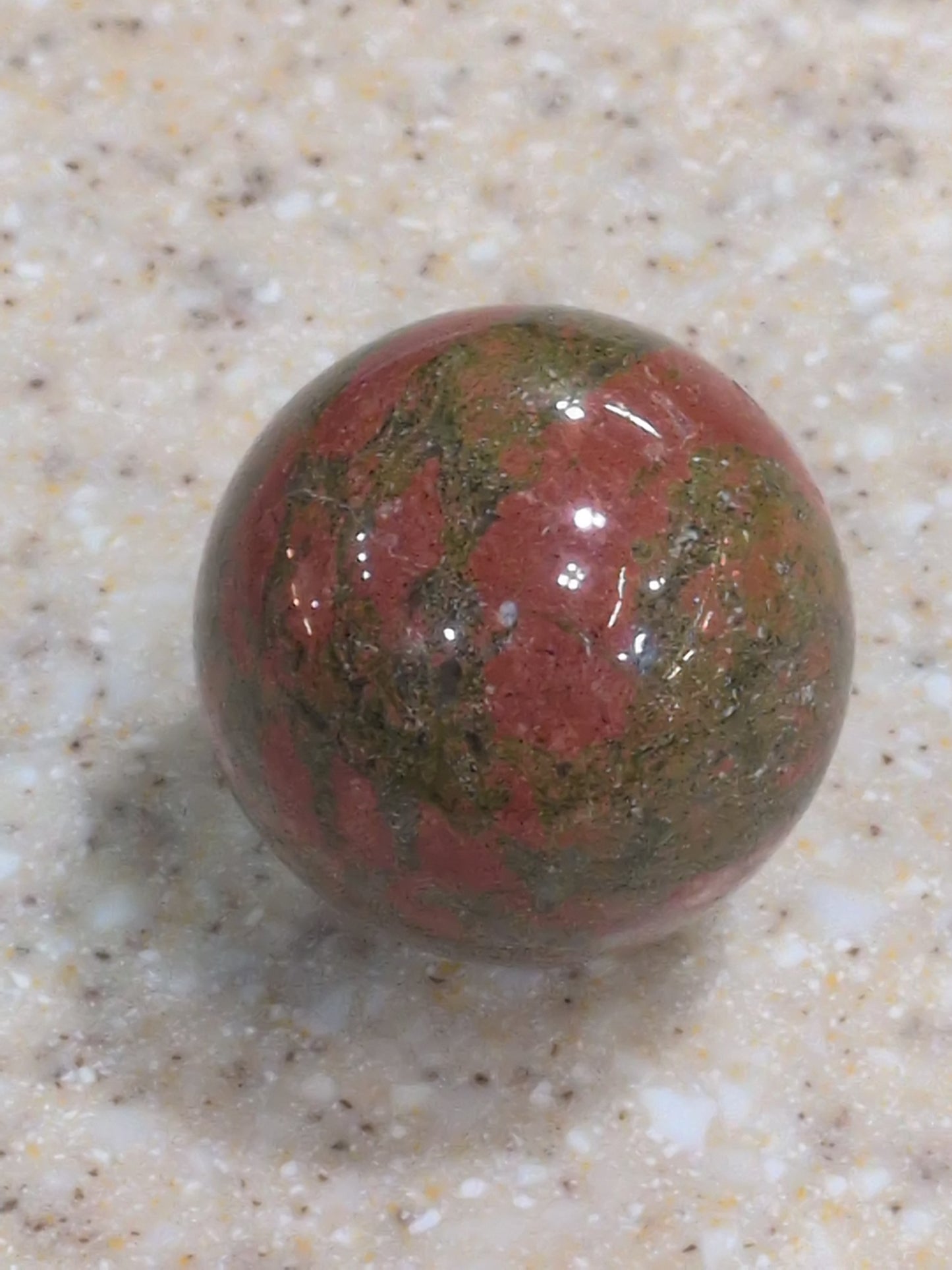 Unakite 40mm sphere