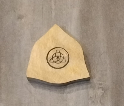 Triquetra shield Incense burner