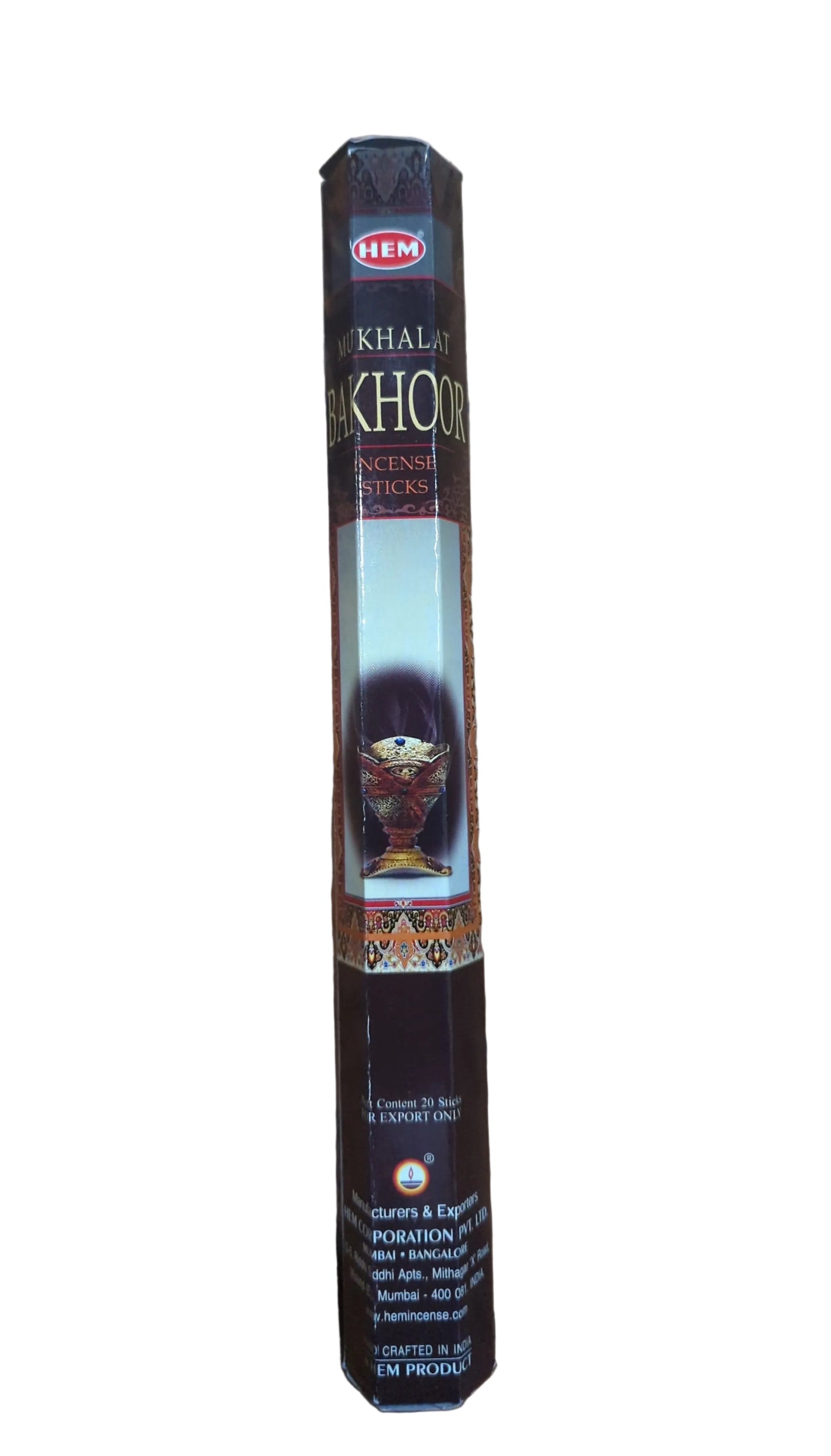 Hem Hexagonal Pack Incense 20 gr Bakhoor