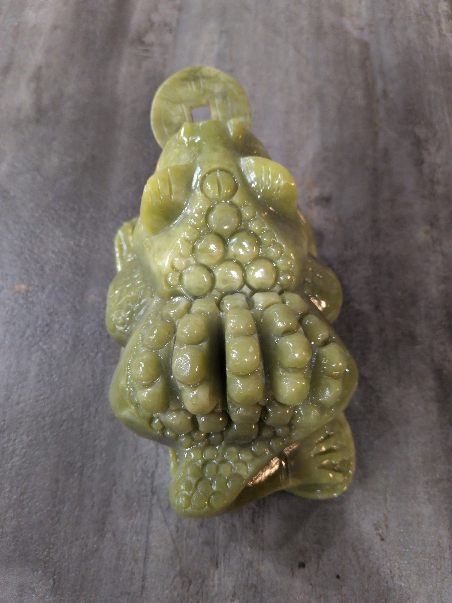 Green Jade Money Frog
