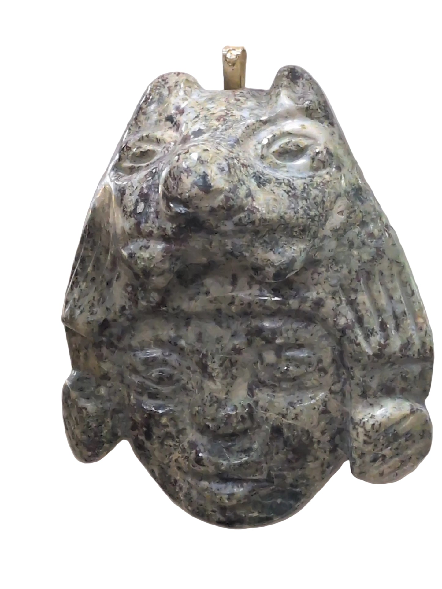 Aztec Soapstone Mask (Mexico) Jaguar