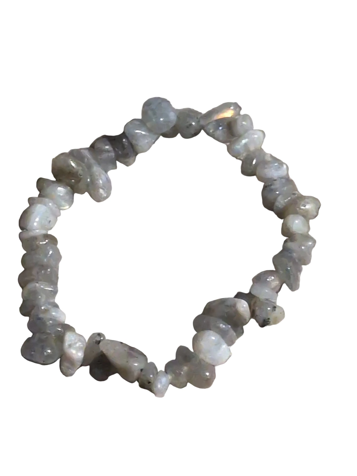 Elastic Chips Bracelet - Labradorite
