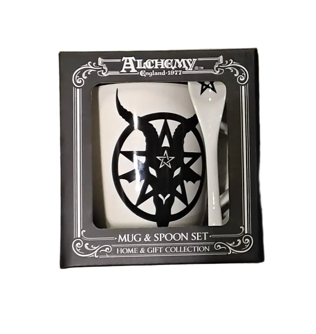 Baphomet Mug With Spoon