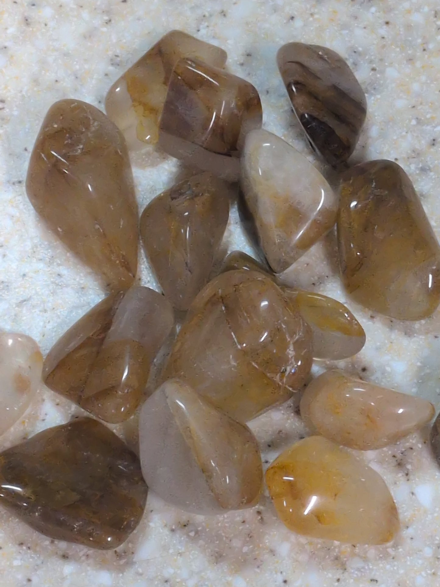 Golden Healer Quartz Tumbled Stones