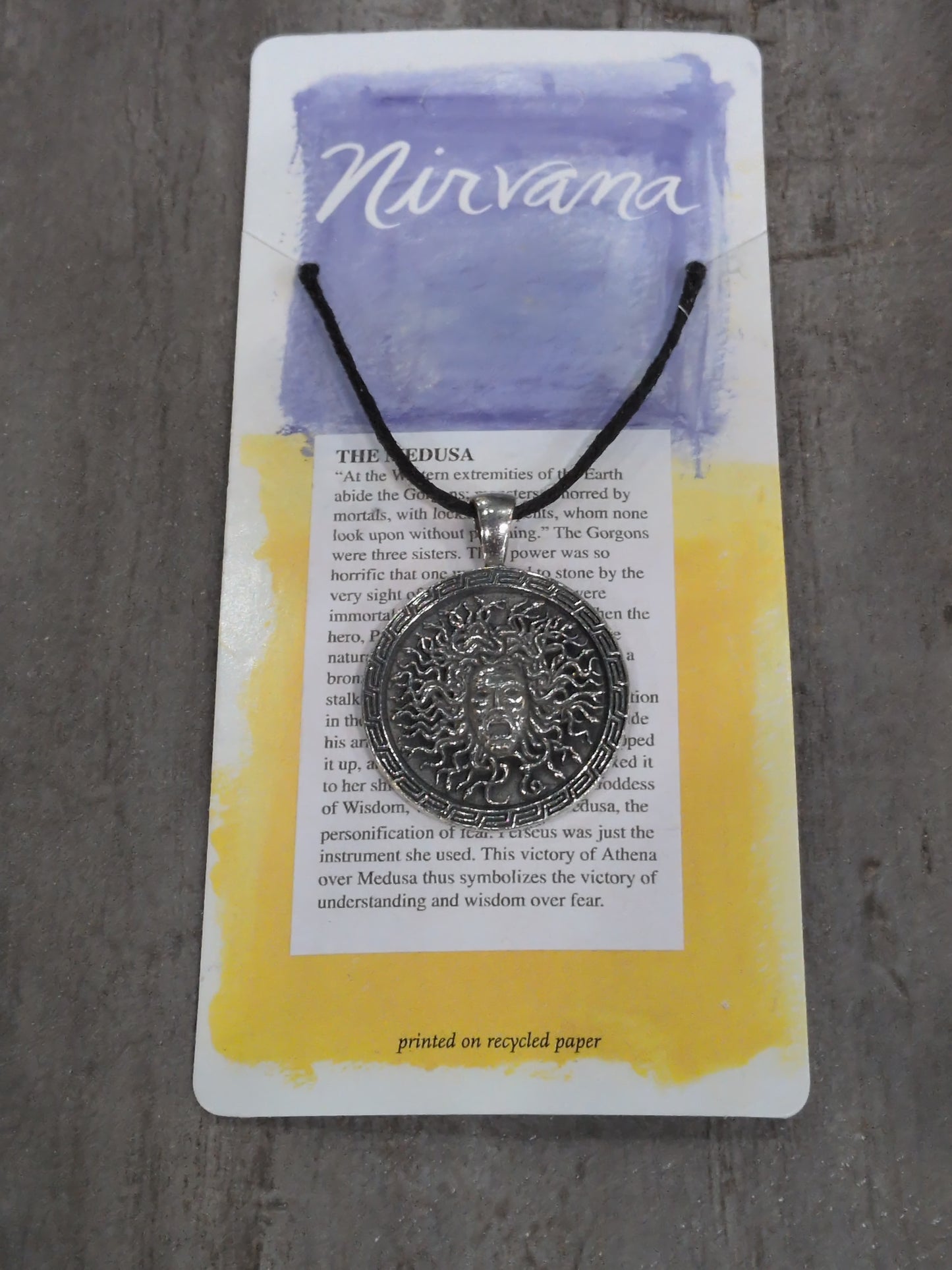 Nirvana Medusa Amulet