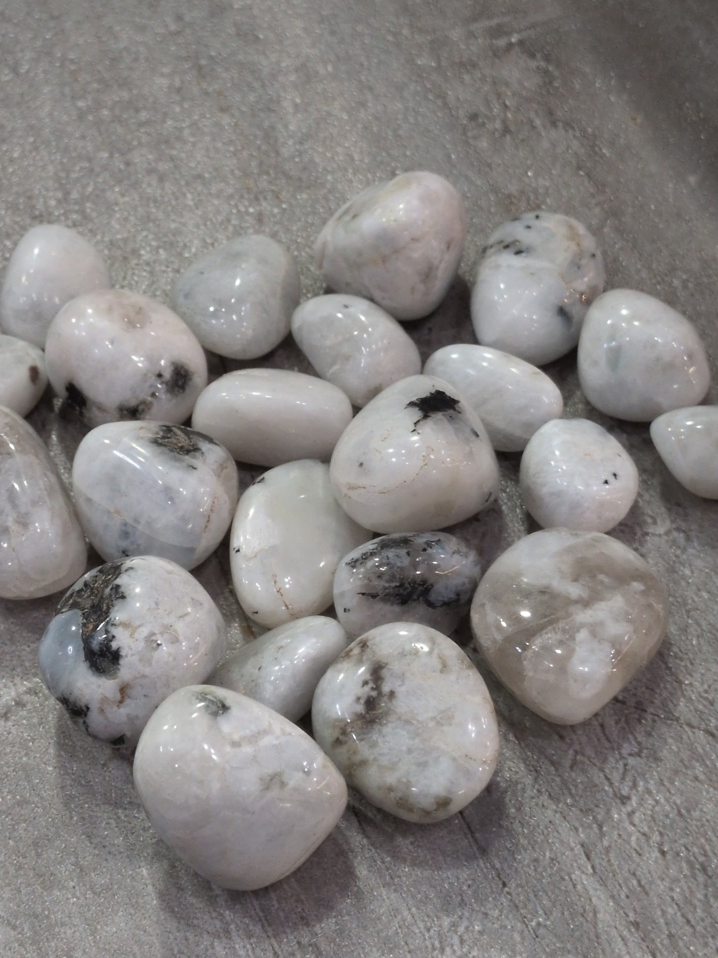Rainbow Moonstone Tumbled stone