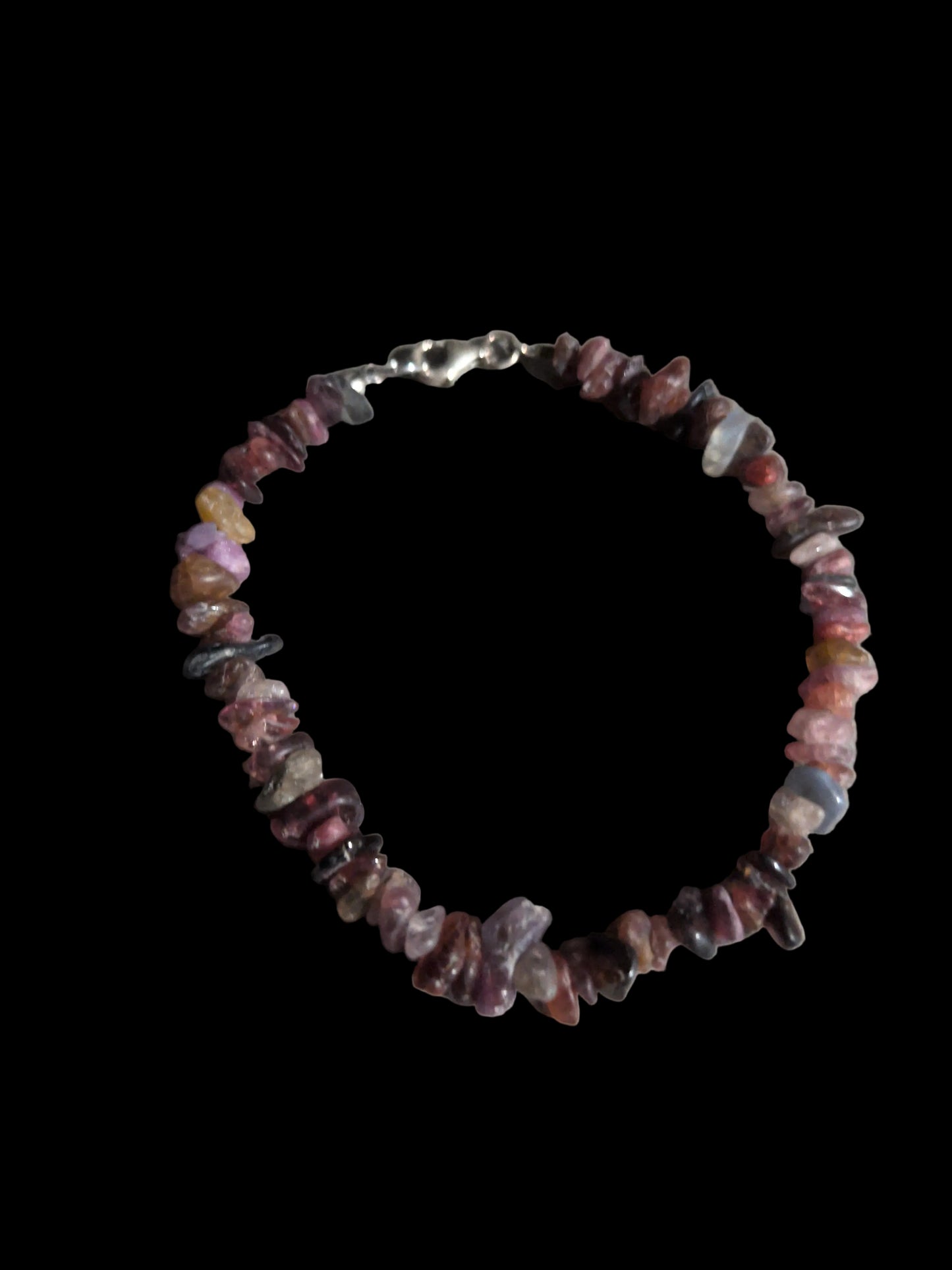 Gemstone Chips Bracelet w/ clasp- Umba Sapphire