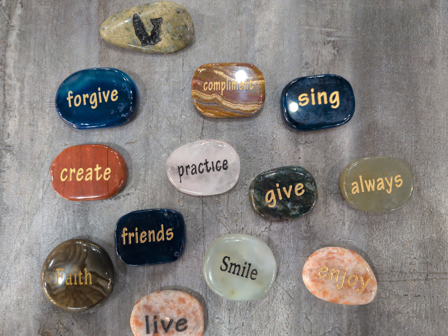 Assorted Promise Stones Tumbled stone