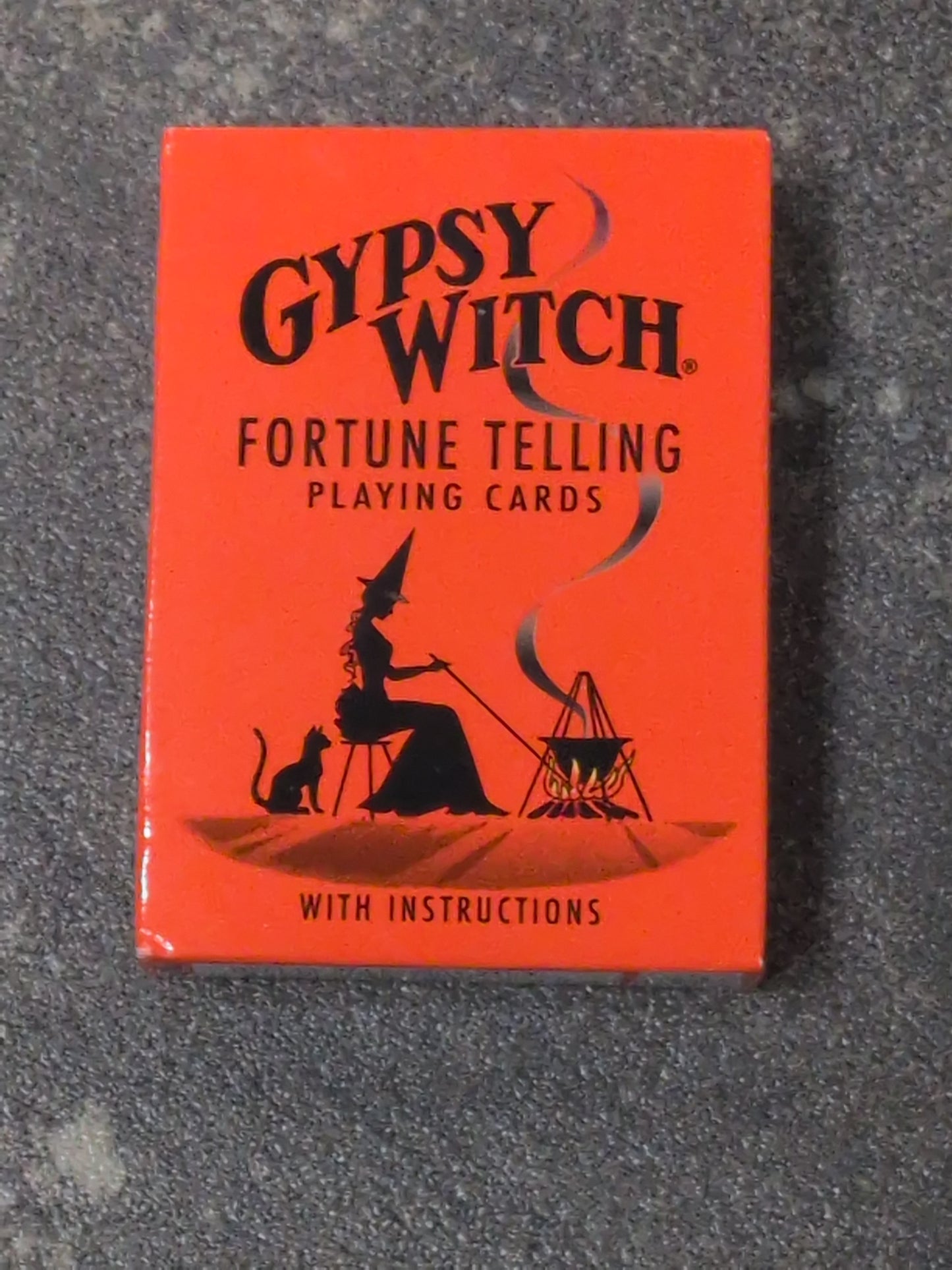 Gypsy Witch Fortune Telling Playing Cards w/ instructions