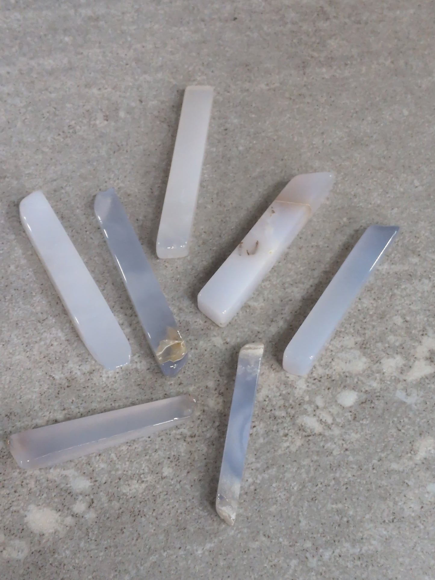 Blue Chalcedony sticks large