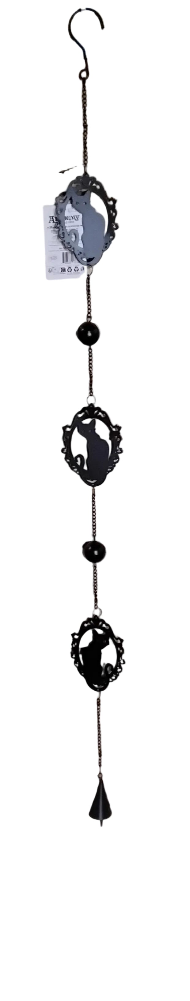 Black Cat Wind Chime