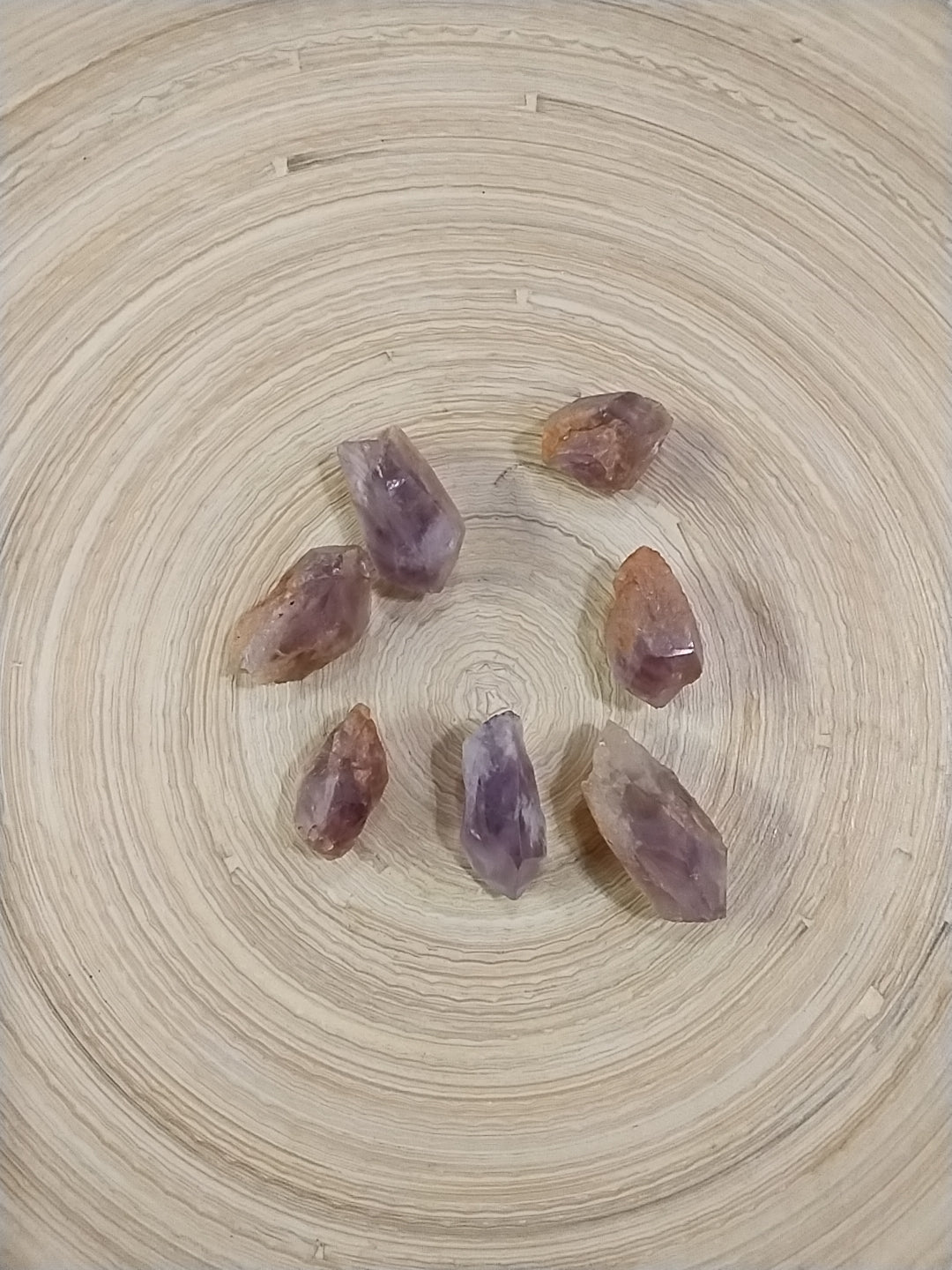 Small Super 7 Crystal Point w/ Amethyst, Caoxenite, Smoky Quartz, Lepidocrocite, Goethite, and Rutile