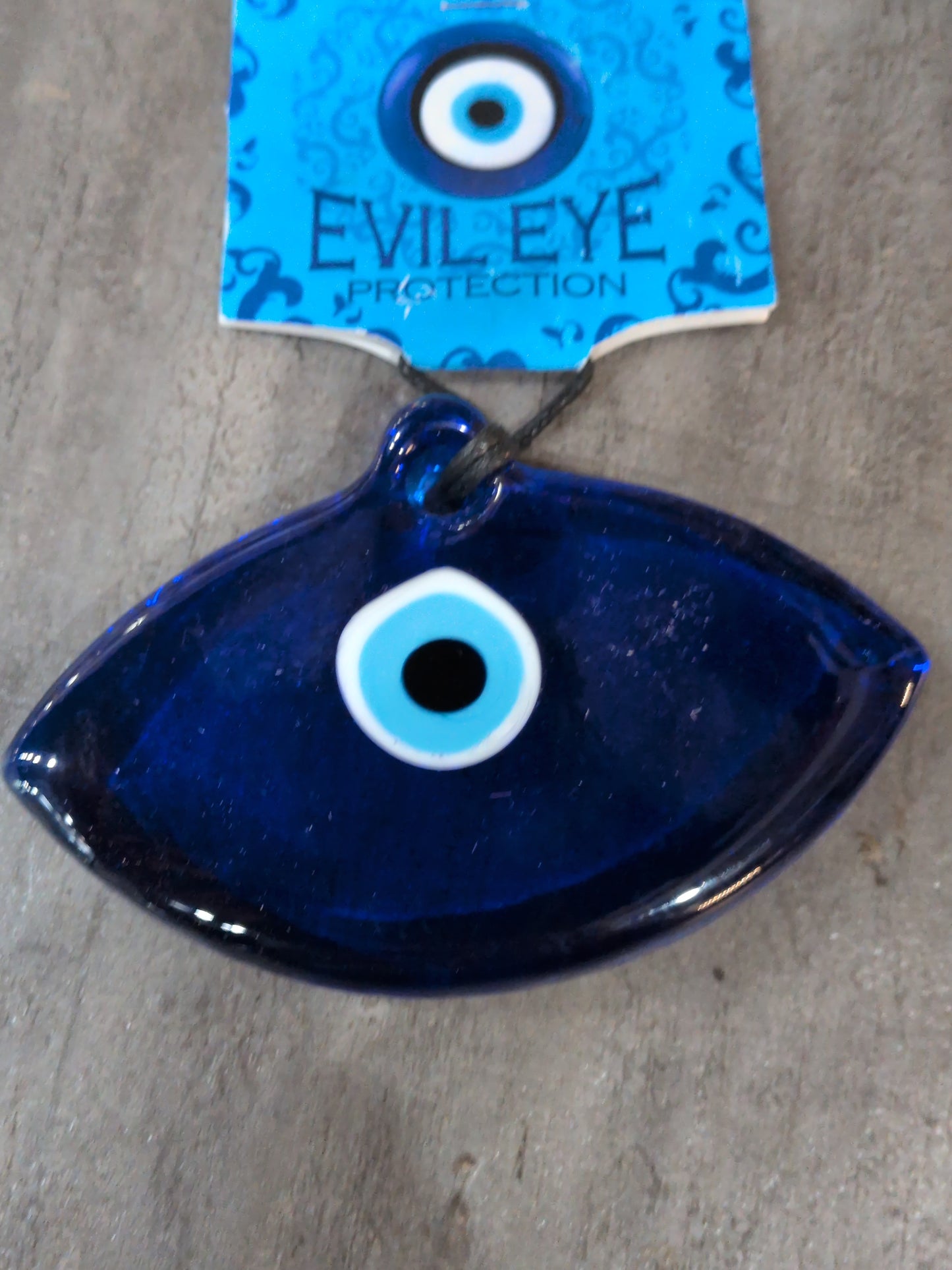 4.5"x2" Evil Eye Talisman Eye shape
