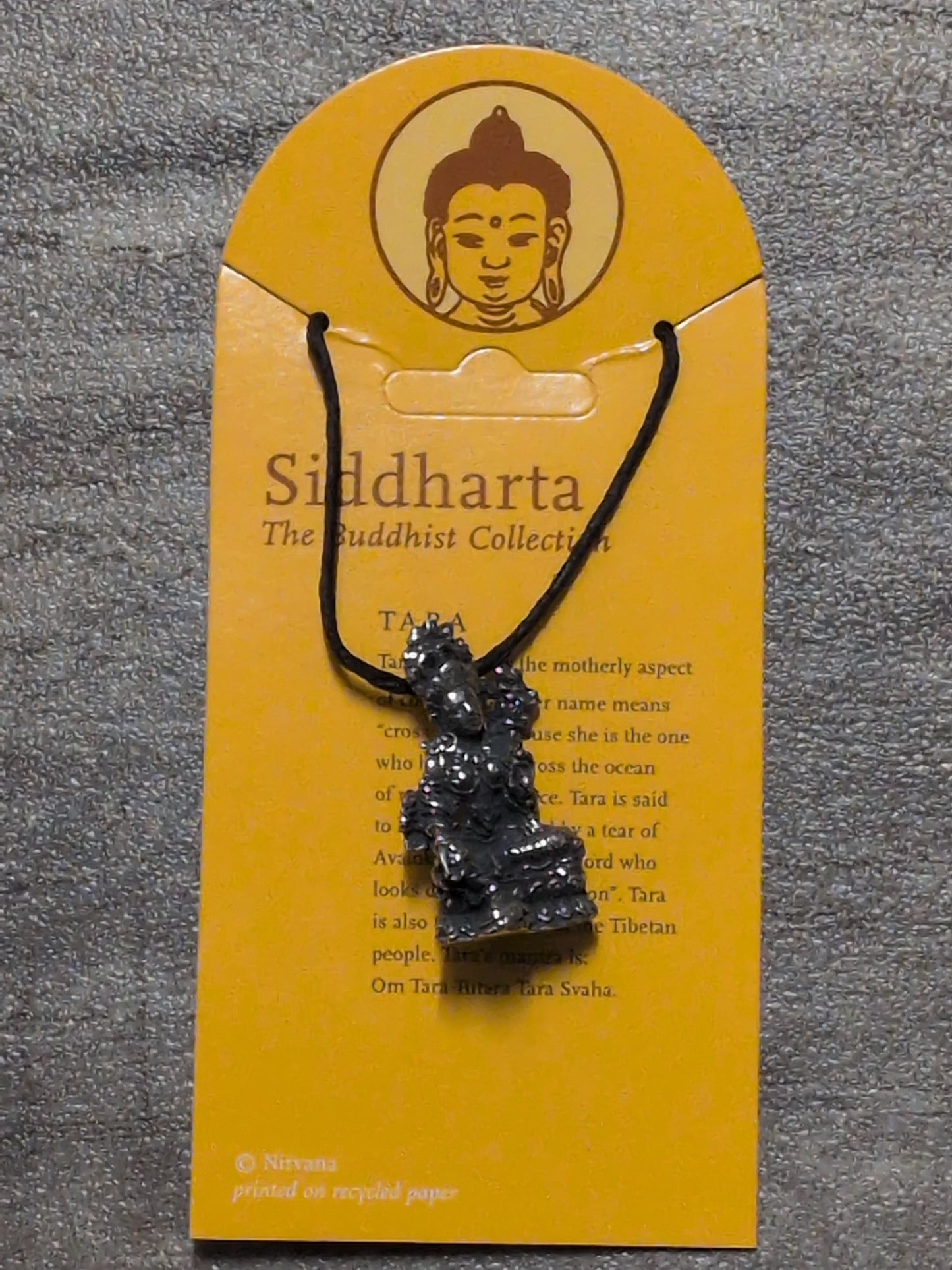 Siddharta/ Buddhist Collection Tara Pewter Pendant