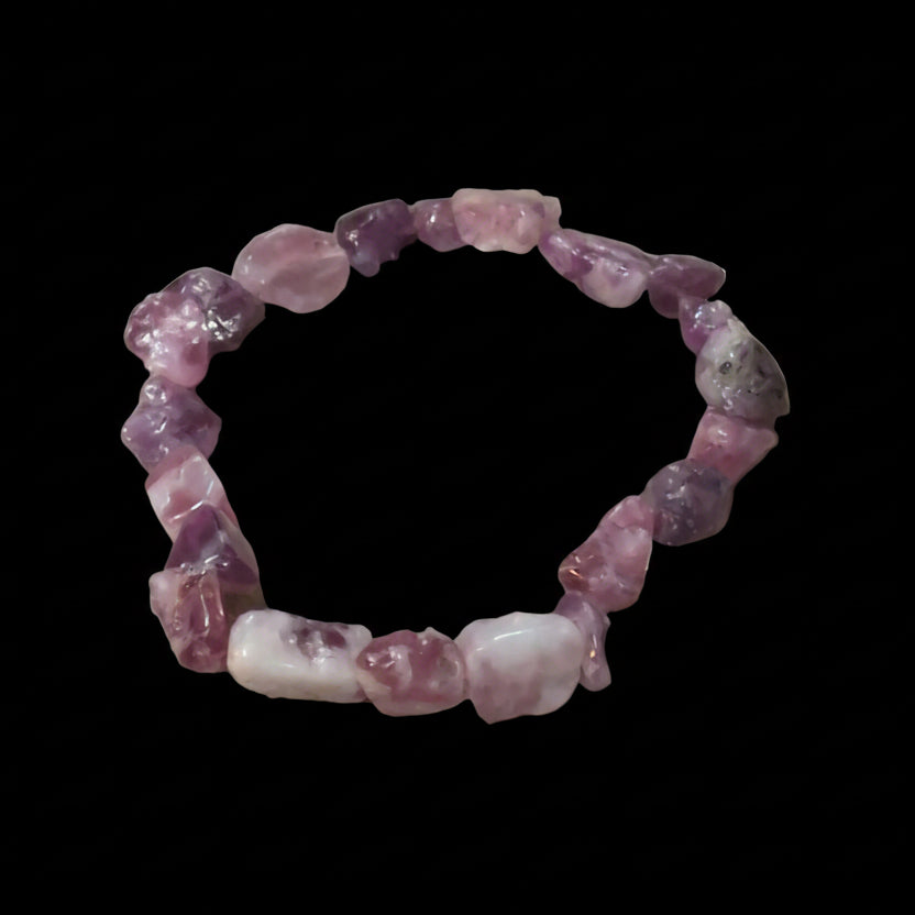 Lepidolite Nugget Bracelet