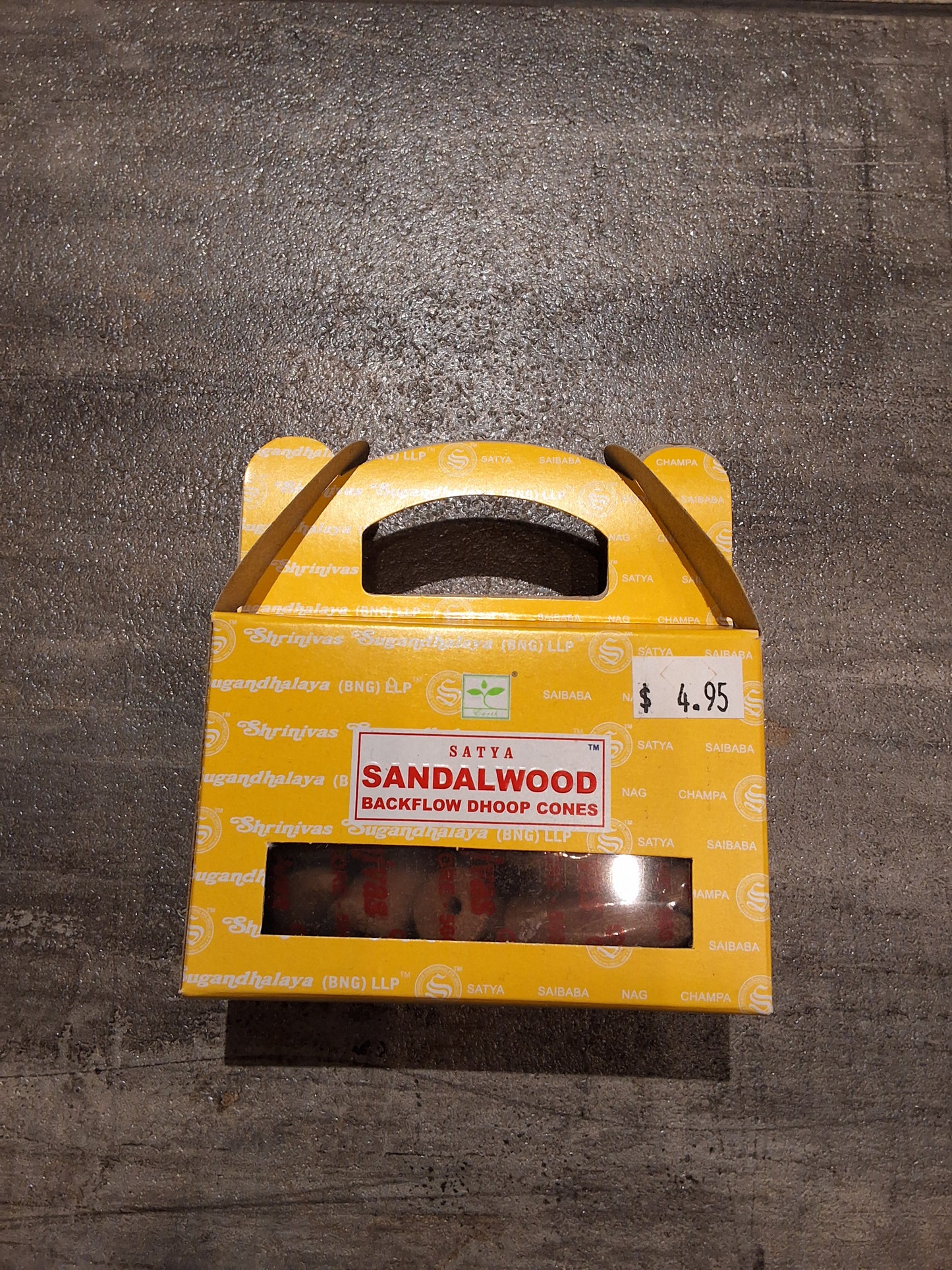 Satya Sandalwood Backflow Cones