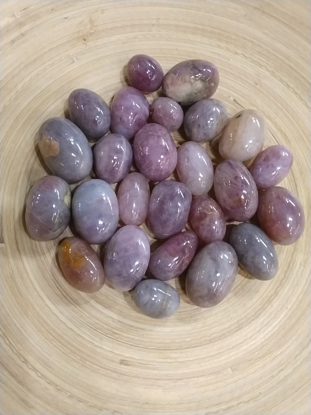 Lavender Rose Quartz Tumbled stone
