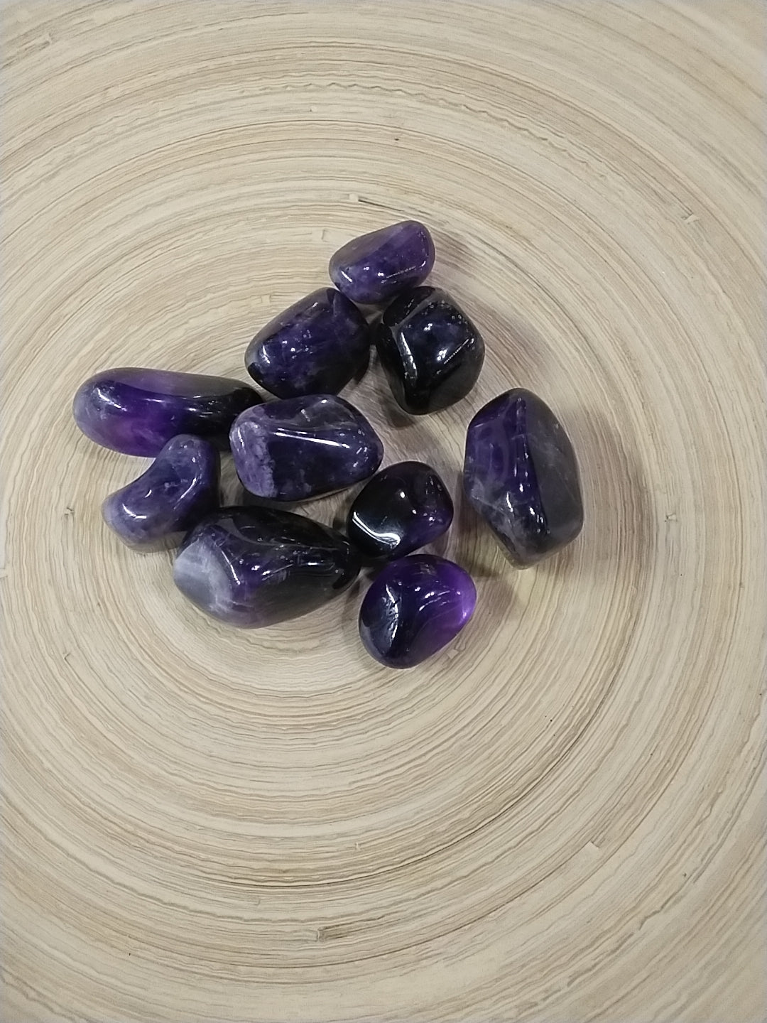 AAA-grade Amethyst Tumbled stone