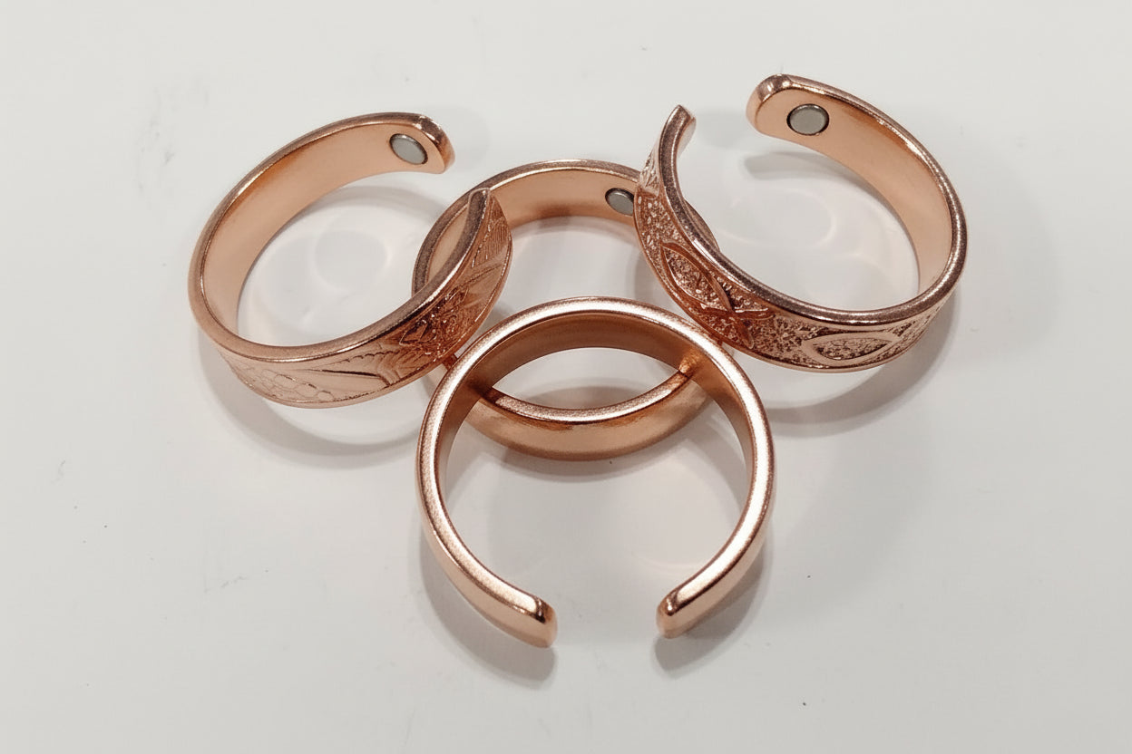 Copper Ring - Adjustable W/Magnets