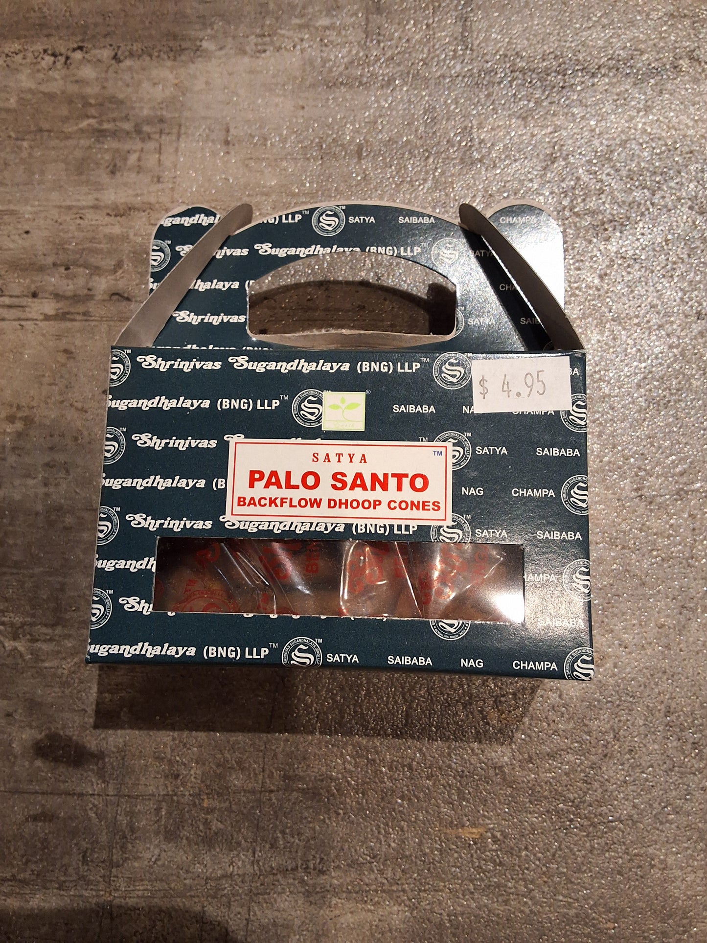 Satya Palo Santo Backflow Cones