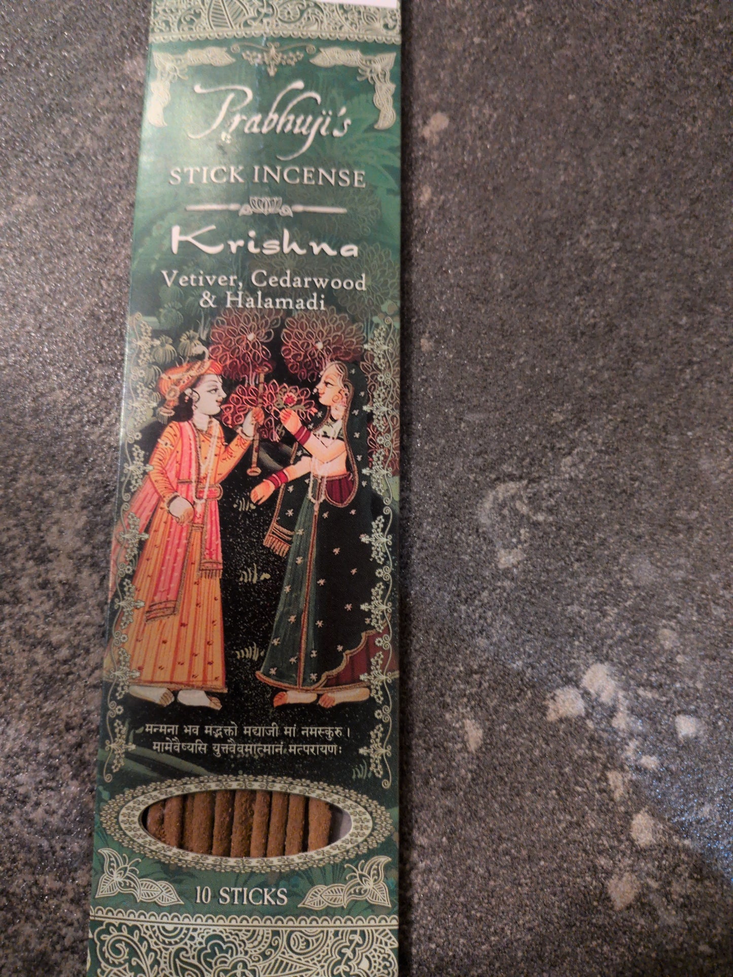 Prabhuji's Incense 10 sticks Krishna