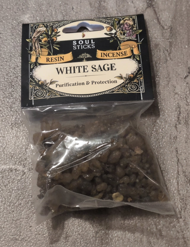 Soul Sticks Resin Incense White Sage