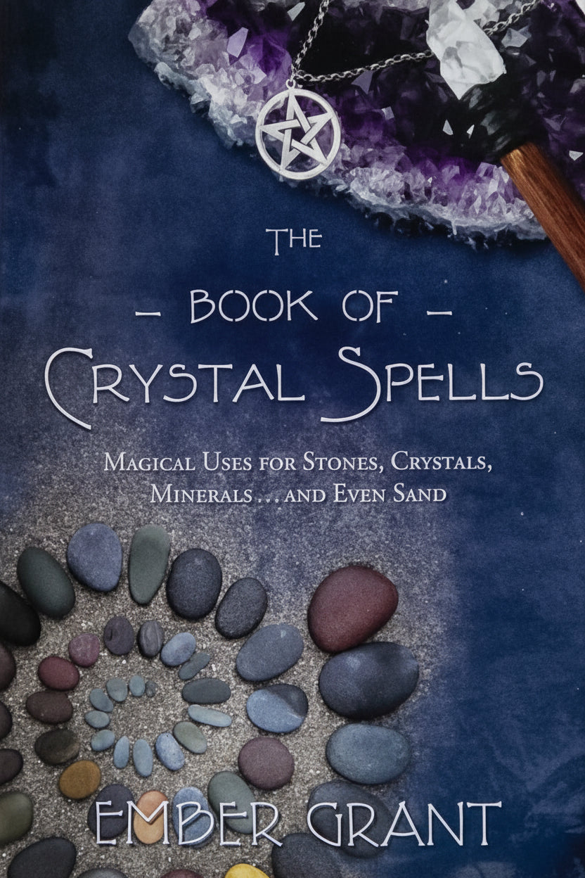 The Book Crystal Spells/ Magical uses for Stones, Crystals, Minerals...and even Sand