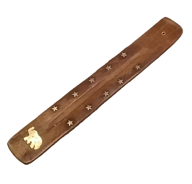 Brass Inlay Incense burner- Elephant