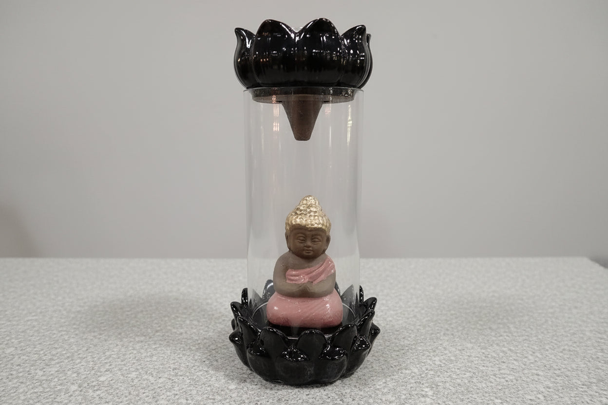 Ceramic Buddha Backflow Burner