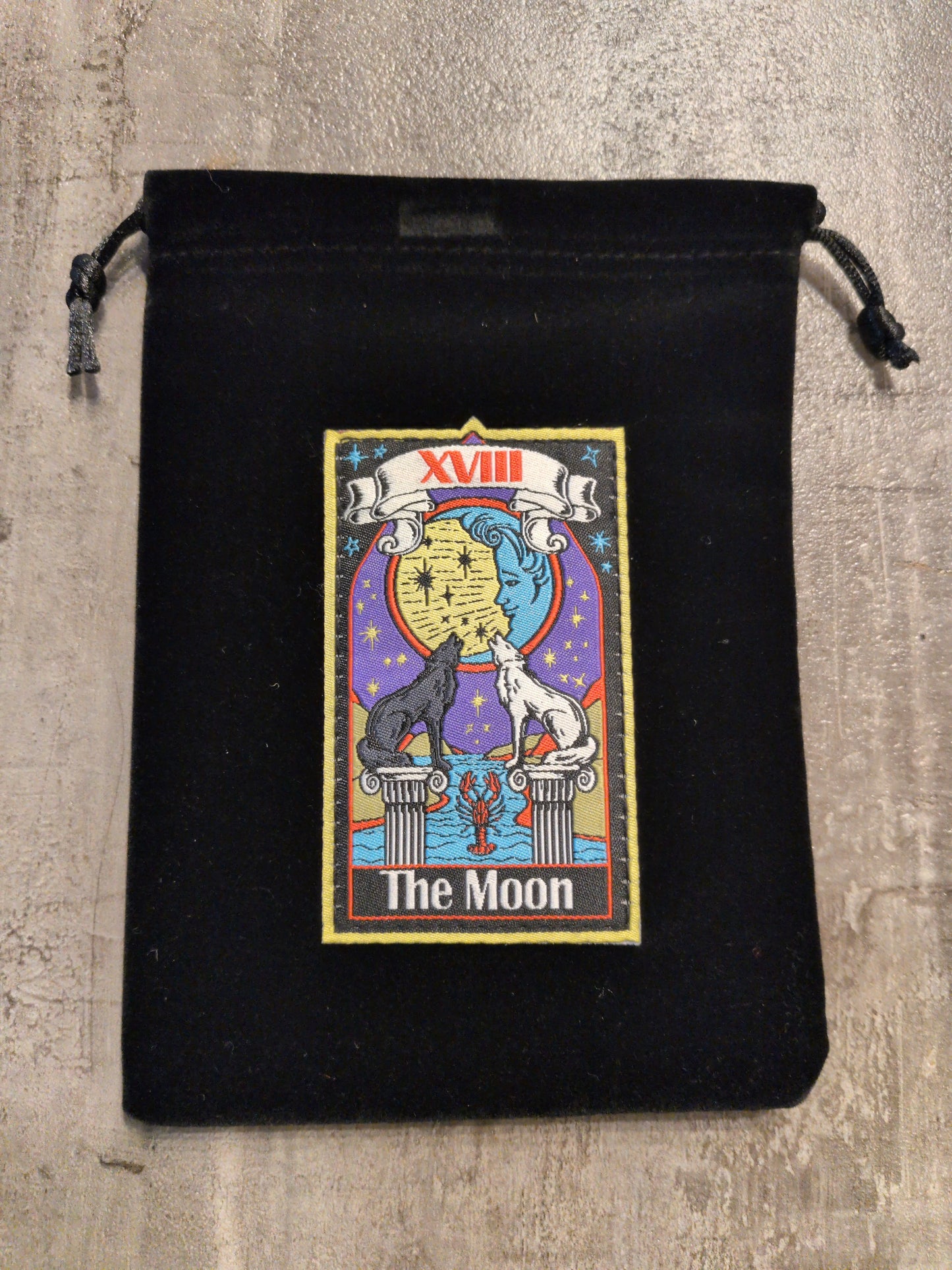 The Moon Tarot Card Storage Bag