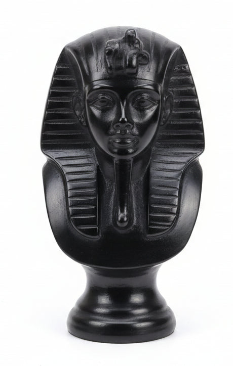 Black Obsidian Tutankhamen statue