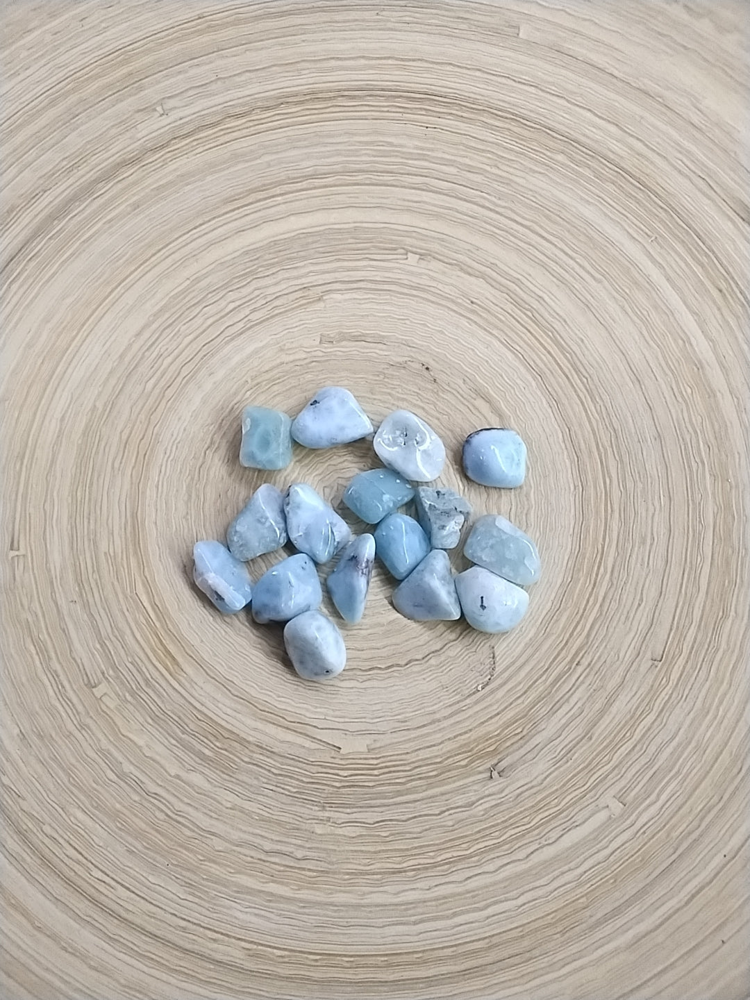 Small Larimar Tumbled stone