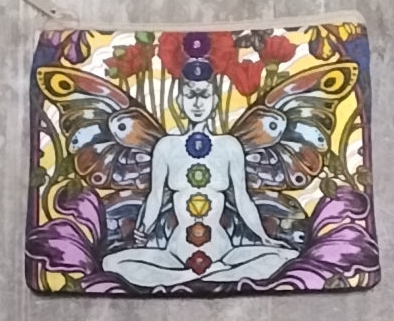 4" x 4.5" Zipper Bag Chakra Buddha