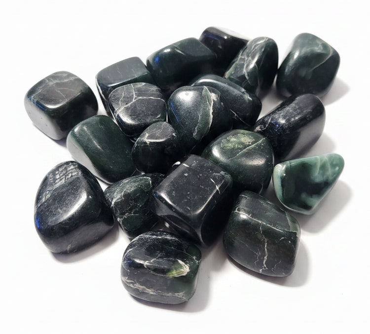 Green Jade Tumbled Stones