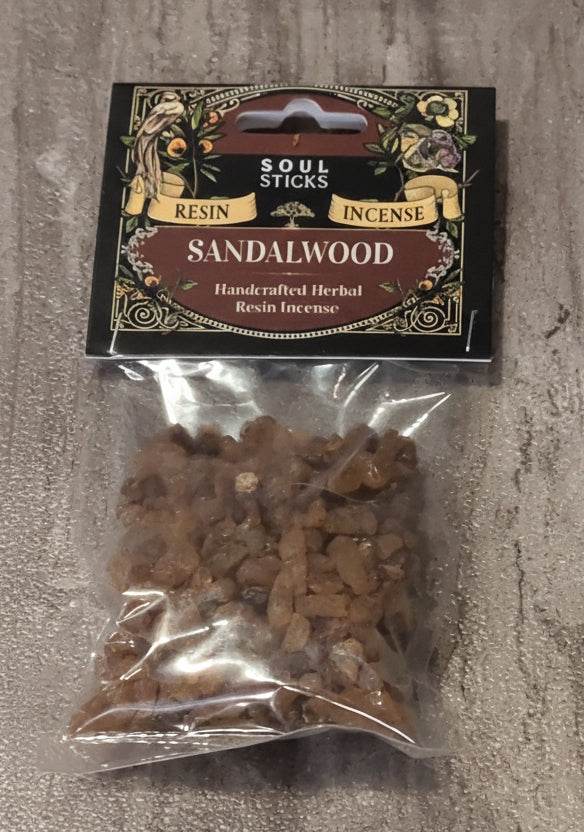 Soul Sticks Resin Incense Sandalwood