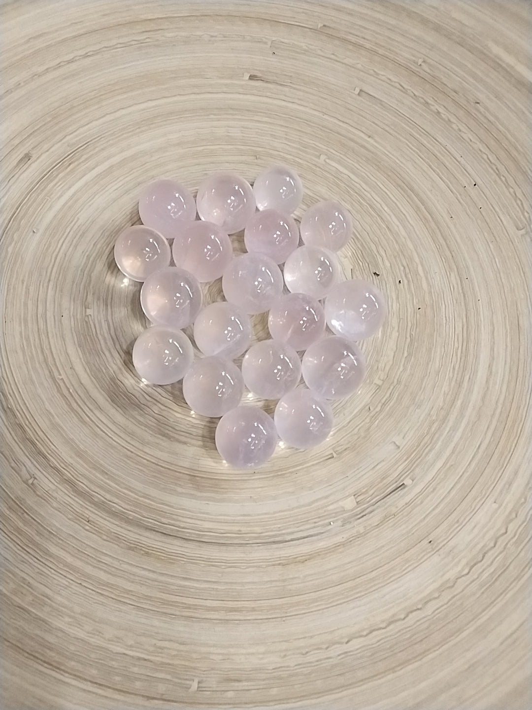 Star Rose Quartz sphere