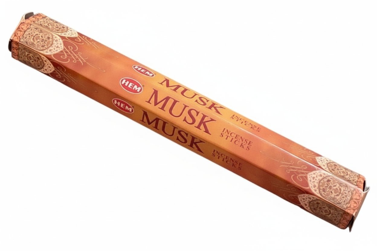 Hem Hexagonal Pack Incense 20 gr Musk
