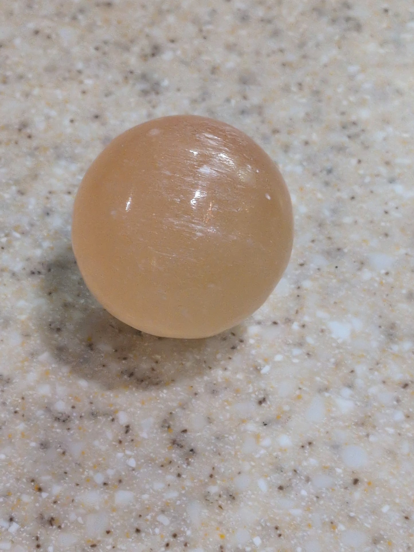 Orange Selenite 40mm sphere