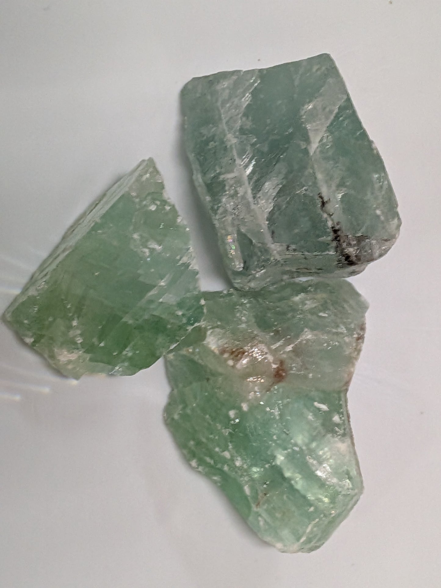 Rough Green Flourite stone