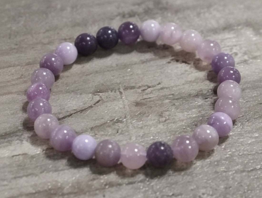 Elastic Bracelet 8mm Chinese Sugilite