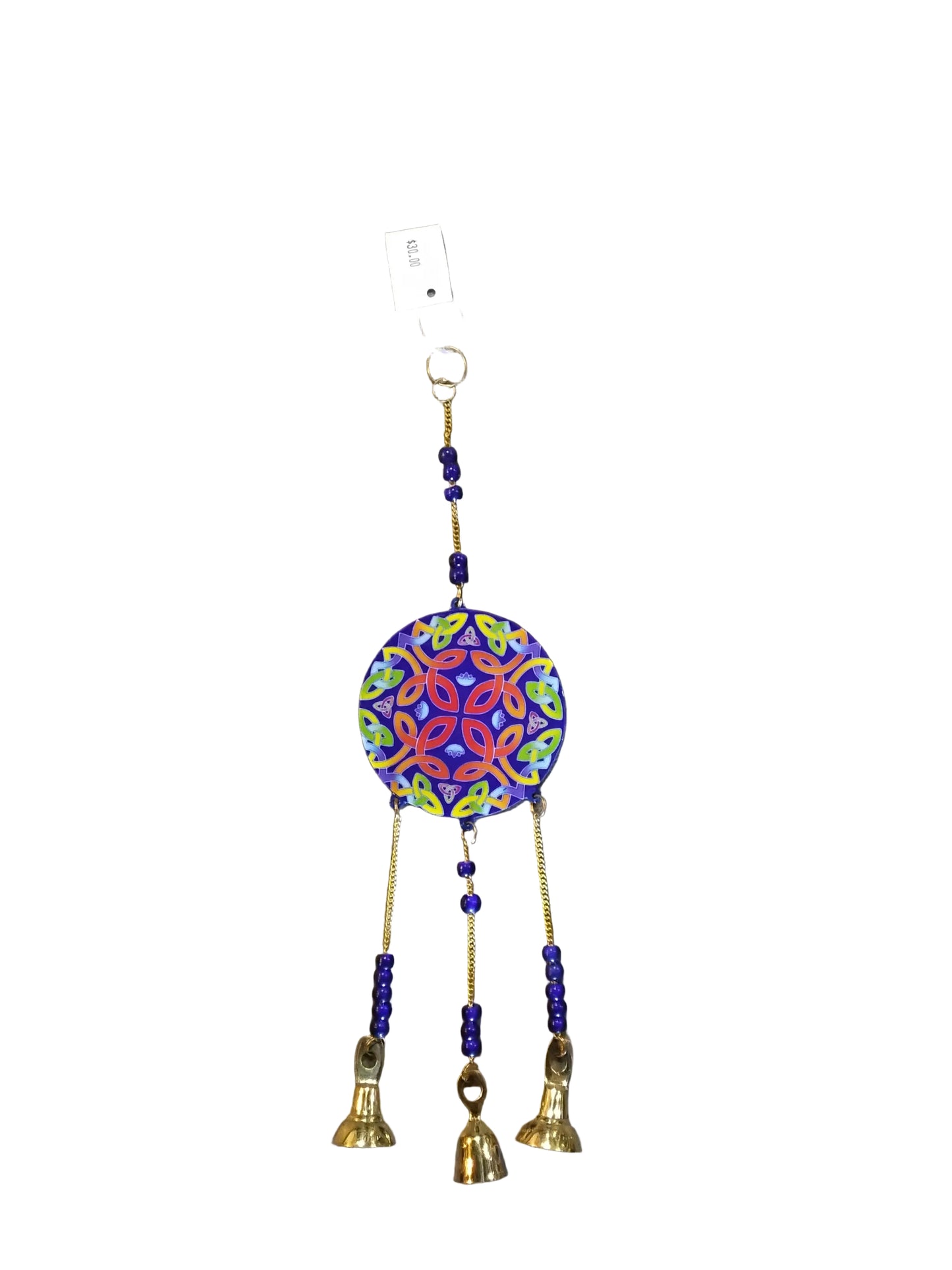 Multi Color Celtic Knot Wind Chime