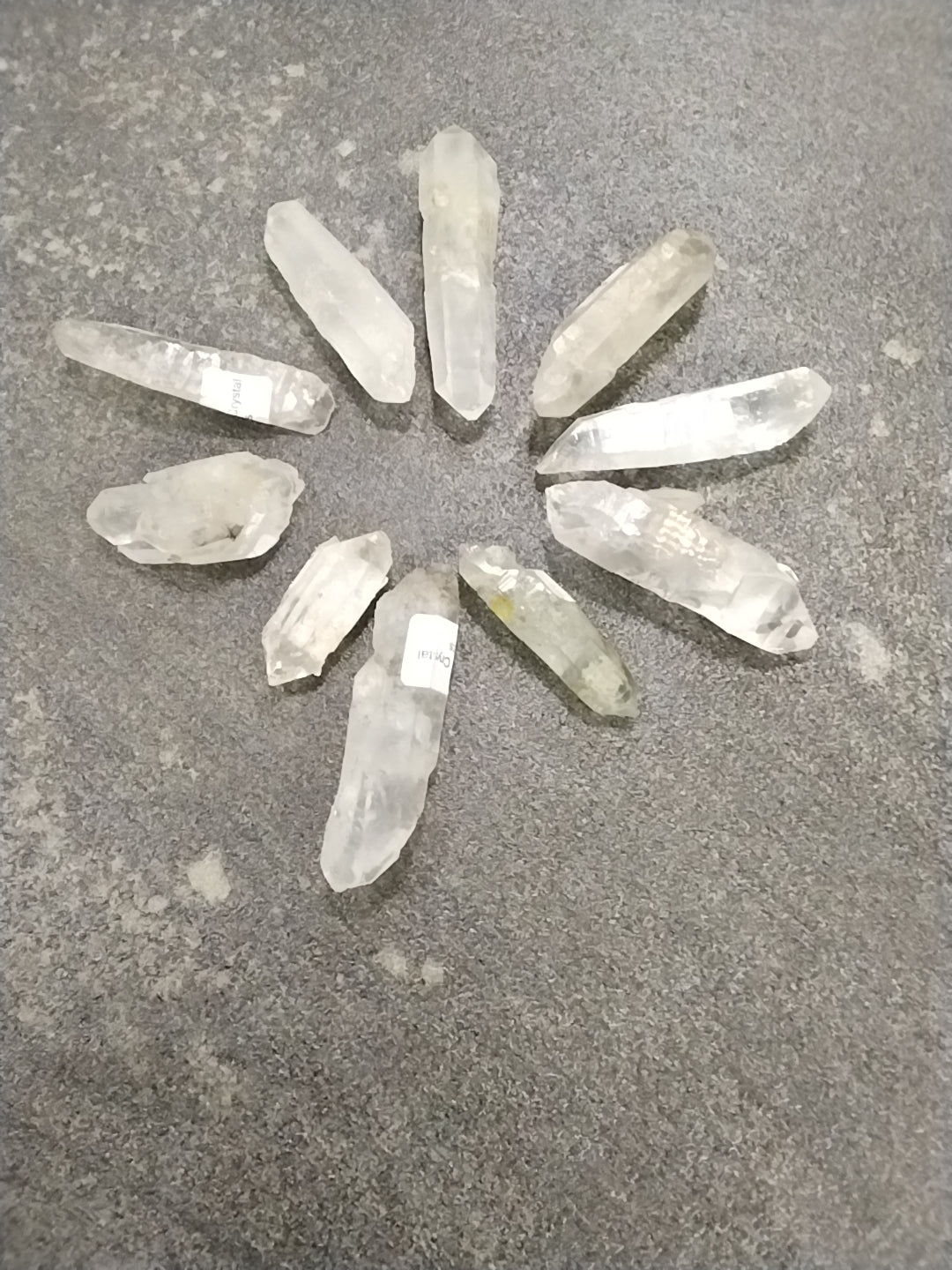 Double Terminated Quartz crystal Point (large)