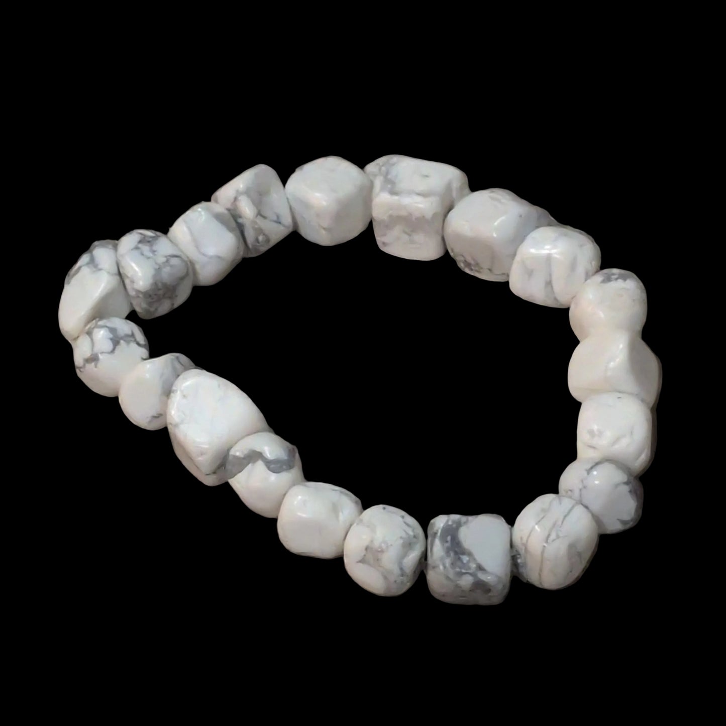 Howlite Nugget Bracelet