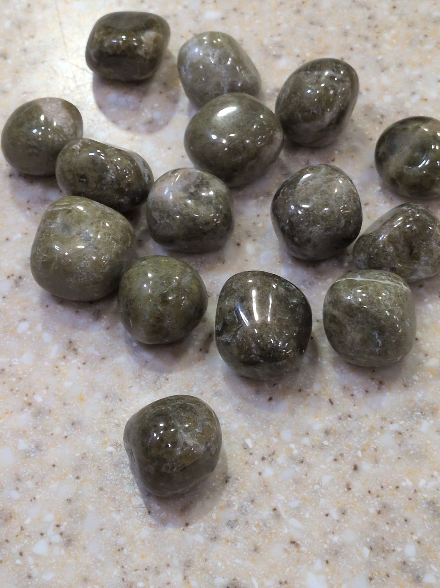 Vesuvianite Tumbled stone