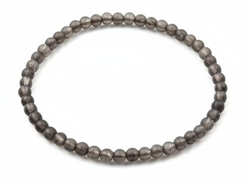 4mm Frosted AB Grey