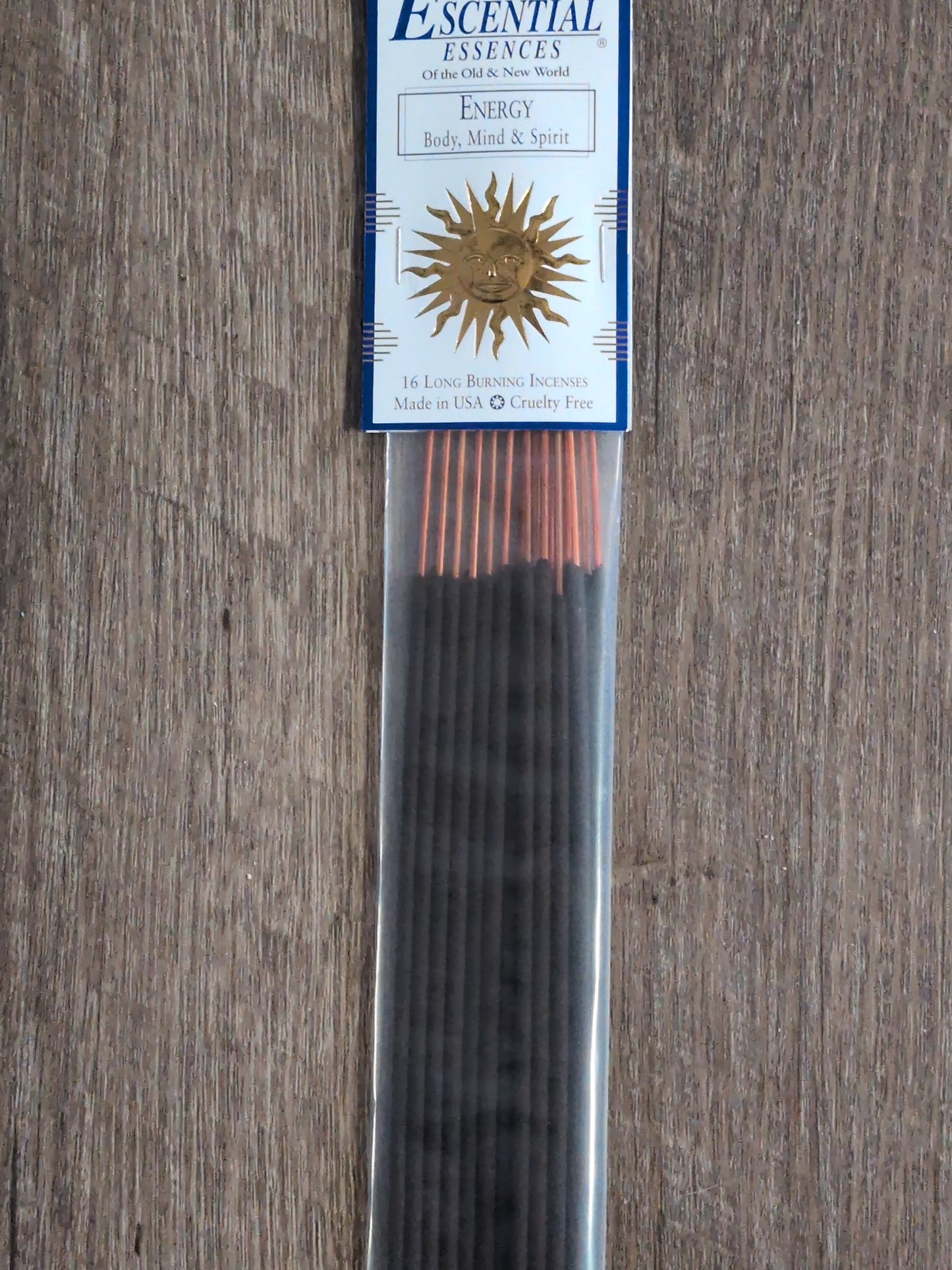 Escential Essences Incense 16 sticks Energy