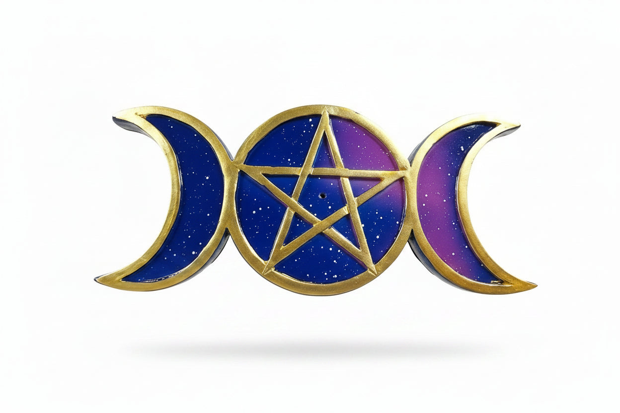 Pentagram Plate Incense Burner