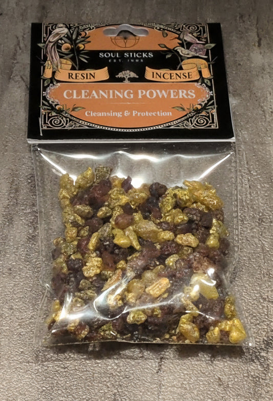 Soul Sticks Resin Incense Cleaning Powers
