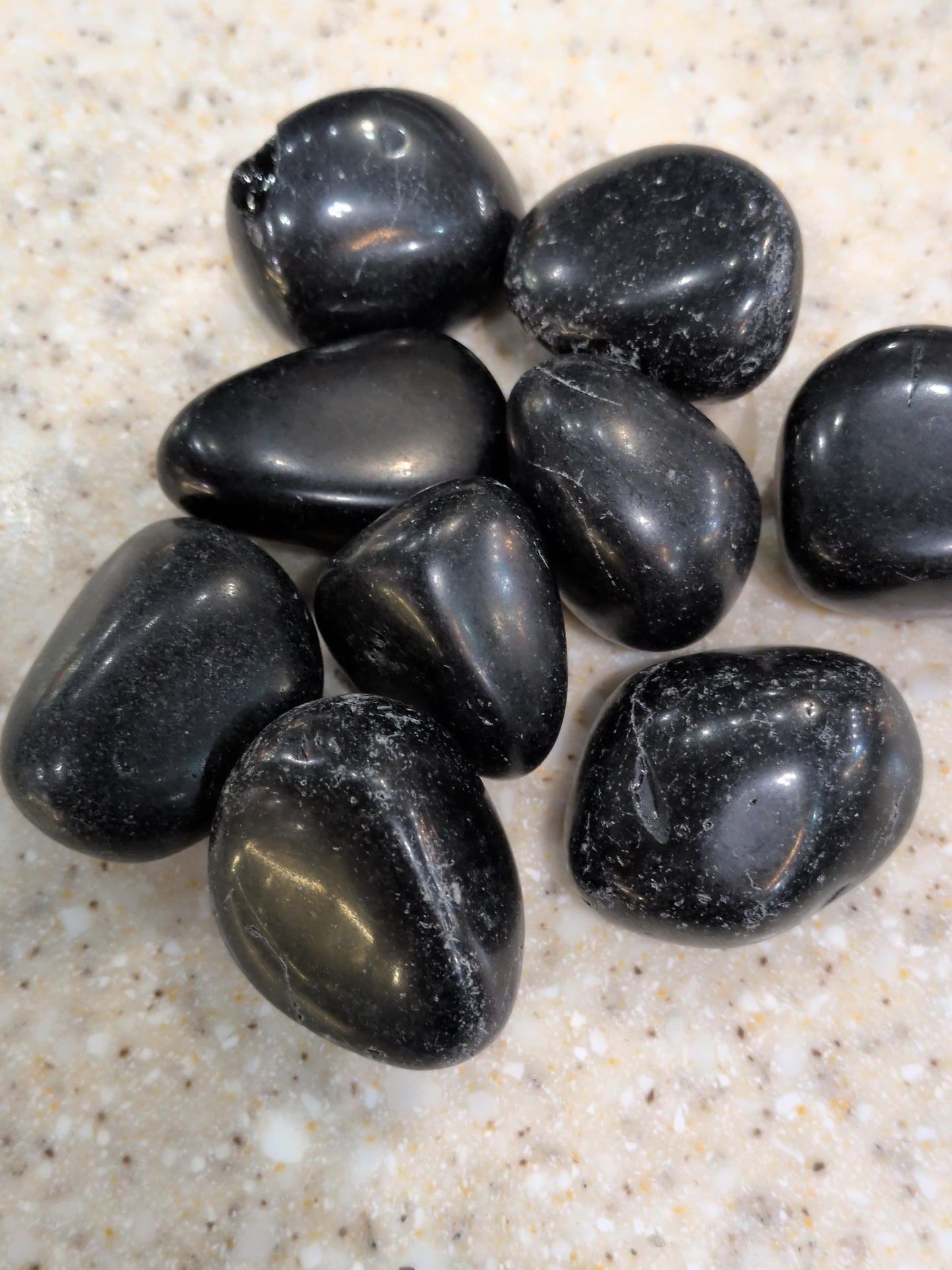 XL Black Tourmaline Tumbled stone