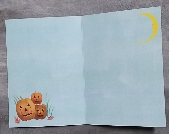 Happy Halloween Black Cat Gift Card